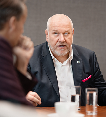 Endress+Hauser Supervisory Board president Matthias Altendorf