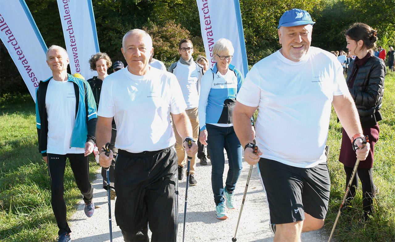 Die Idee der „Endress+Hauser Water Challenge“ bewegt die Mitarbeitenden.